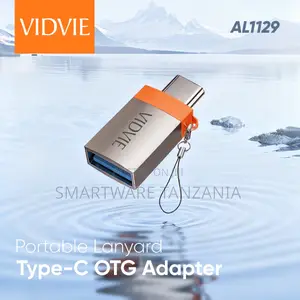 Vidvie Al1129 Aluminum Alloy Usb 3.0 to Type-C Otg Adapter 5gbps