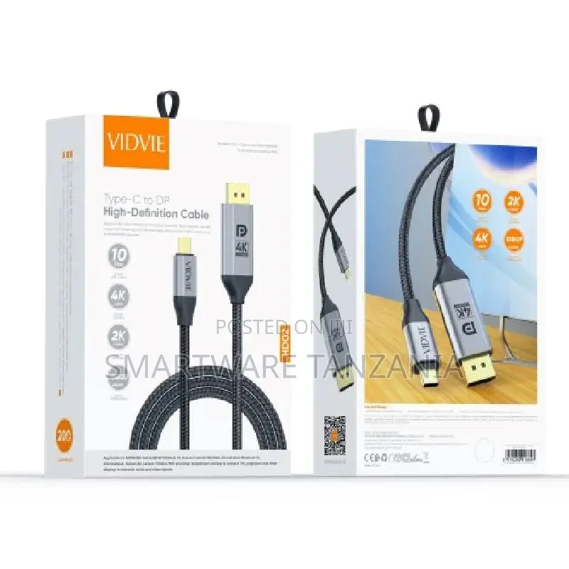 Vidvie Hd02 Usb Type-C Displayport Adapter Cable Resolution 60hz
