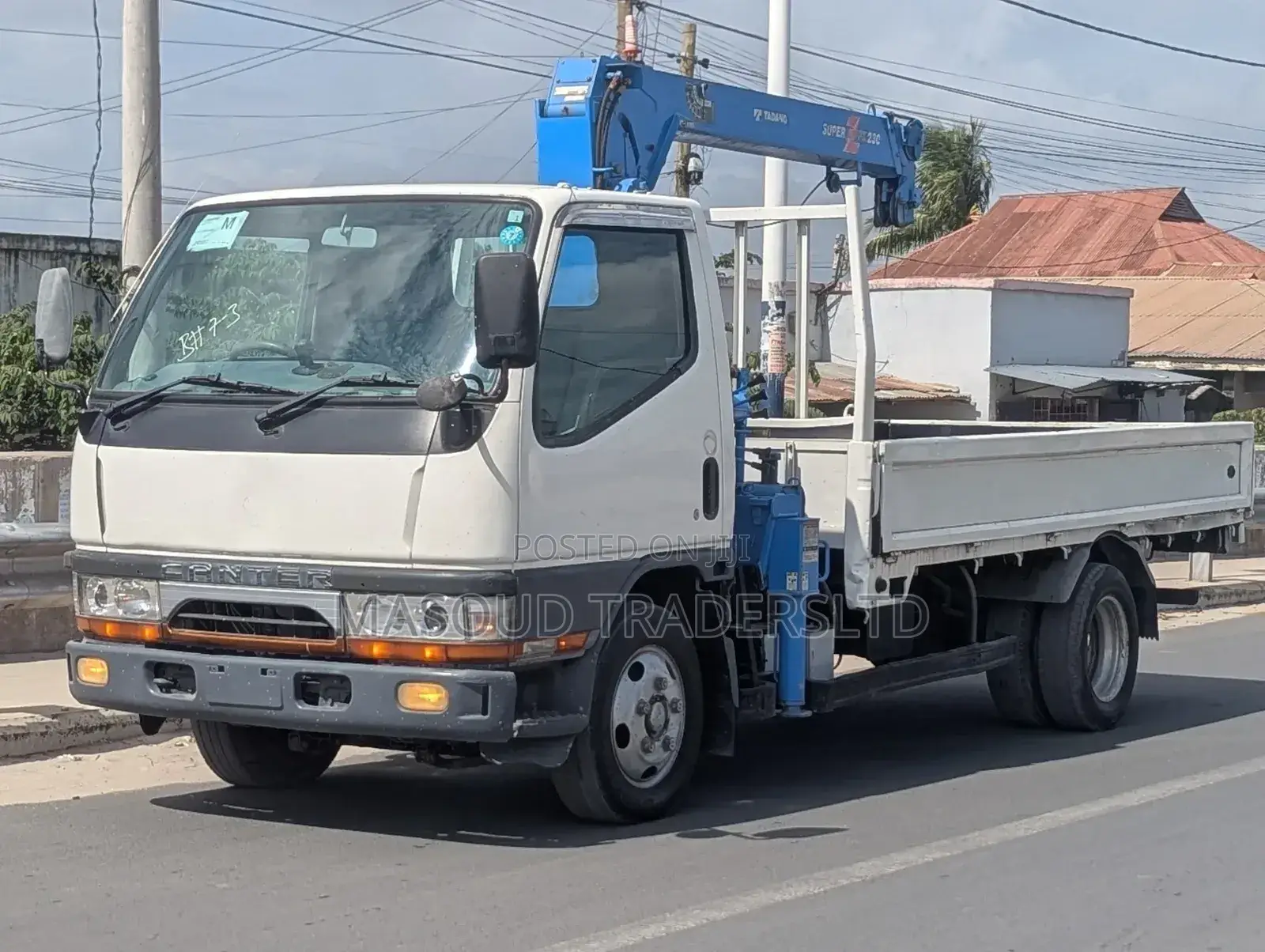 Mitsubishi Canter Crane 4d35
