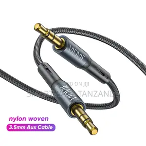 Premium Vidvie Braided 3.5mm Stereo Aux Cable for Crisp Car Audio