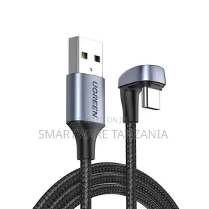 Ugreen U-Shape Usb C Cable 6a Max Fast Charging Nylon Braided Cord