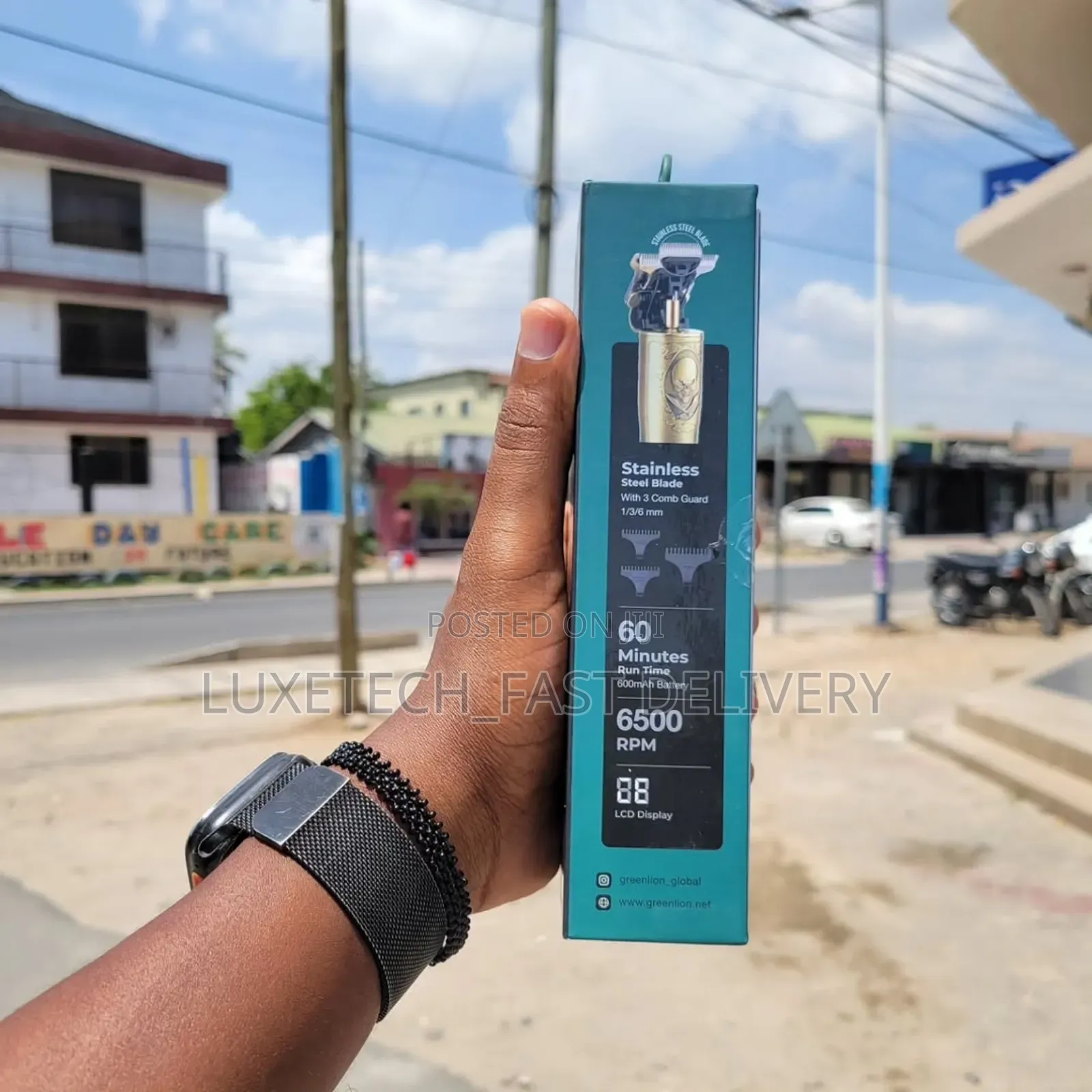 Green Lion Pirates Hair Trimmer