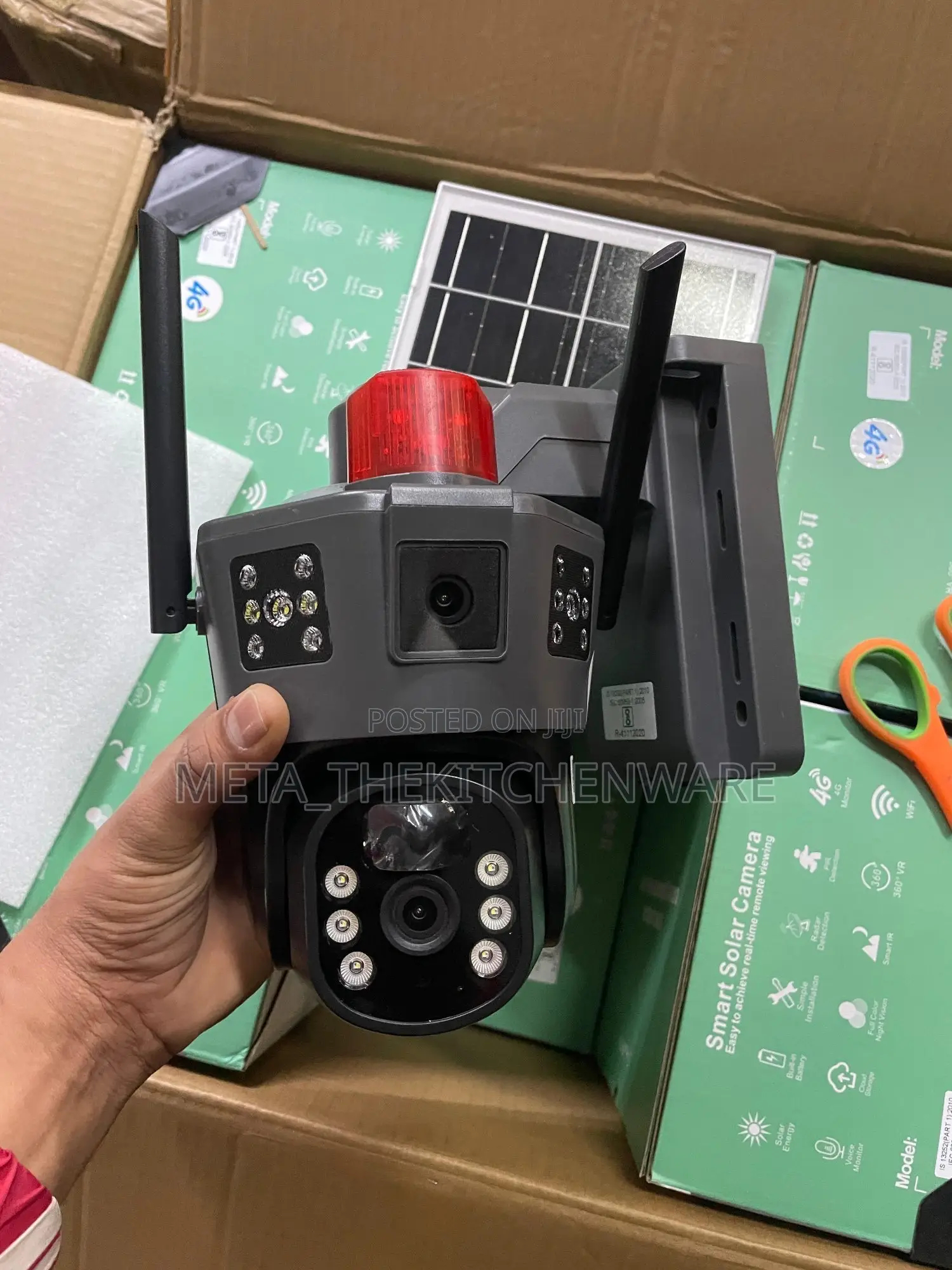Intelligent Solar Camera