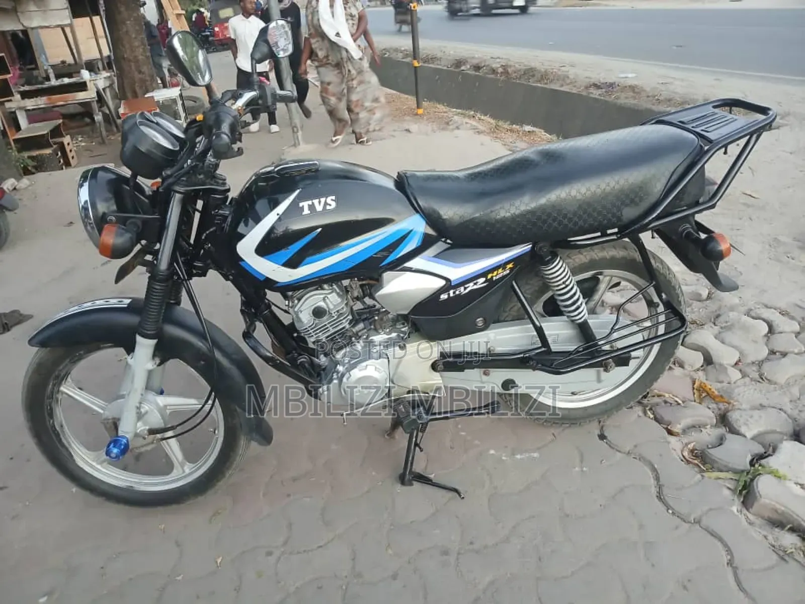 TVS HLX 125 2024 Black