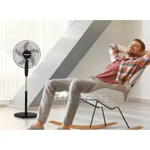 Nikai Stand Fan 16 Inch Padestal Fan 5 Blades 45w Npf1631t Wide Angle