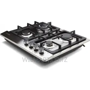Nikai Gas Cooker 4 Burner Steel Built in Hob 50x45x25 Ngh3005n