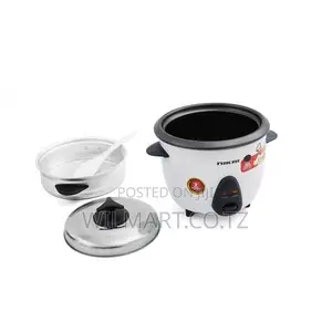 Nikai Rice Cooker 1l Keep Warm Function Teflon Coated Inner Pot 400w N