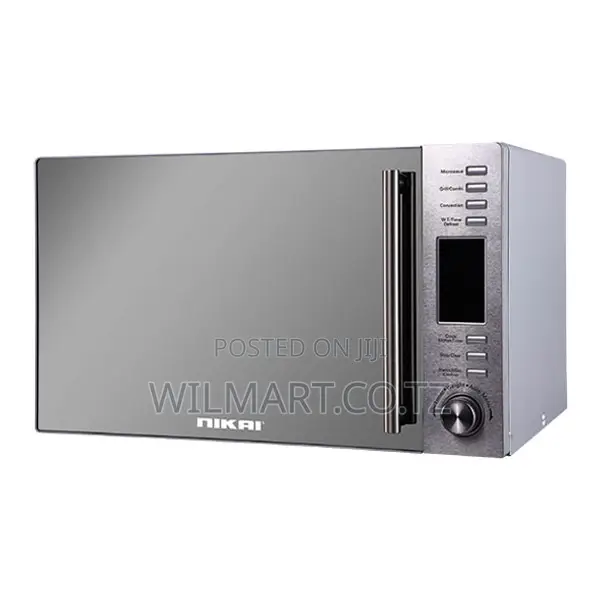 Nikai Microwave 30l Digital 5 Power Levels With Grill Function 1100w N
