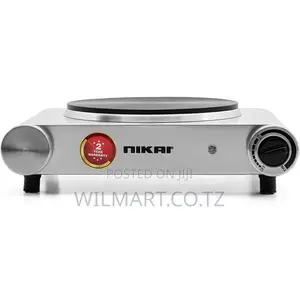 Nikai Hot Plate 188mm Single Steel Body 1500w Nktoe4n2 Overheat Protec
