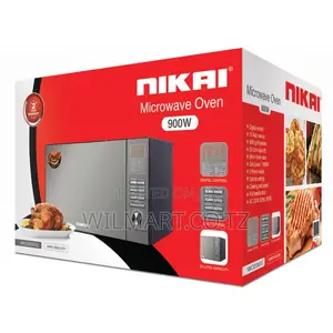 Nikai Microwave 25l Digital 5 Power Levels With Grill Function 900w Nm