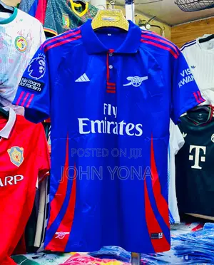Adidas Arsenal 2025/26 Away Jersey in Night Indigo/Grey Two