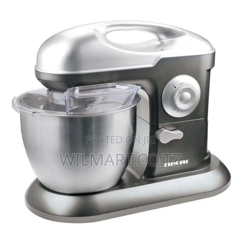 Nikai Kitchen Machine 6.5l Steel Bowl With Cover 1200w Nsm650a Stainle