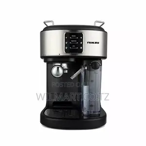 Nikai Coffee Machine 1.7l Water Tank Milk Jug Manual 1250w Nem530a Hig