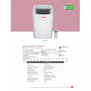 Nikai Air Conditioner Portable 12000btu Npac12512a4 Rottery Compressor