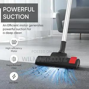 Nikai Vacuum Cleaner 3.5l Carry Handle With Cloth Bag 2000w Nvc9260a1