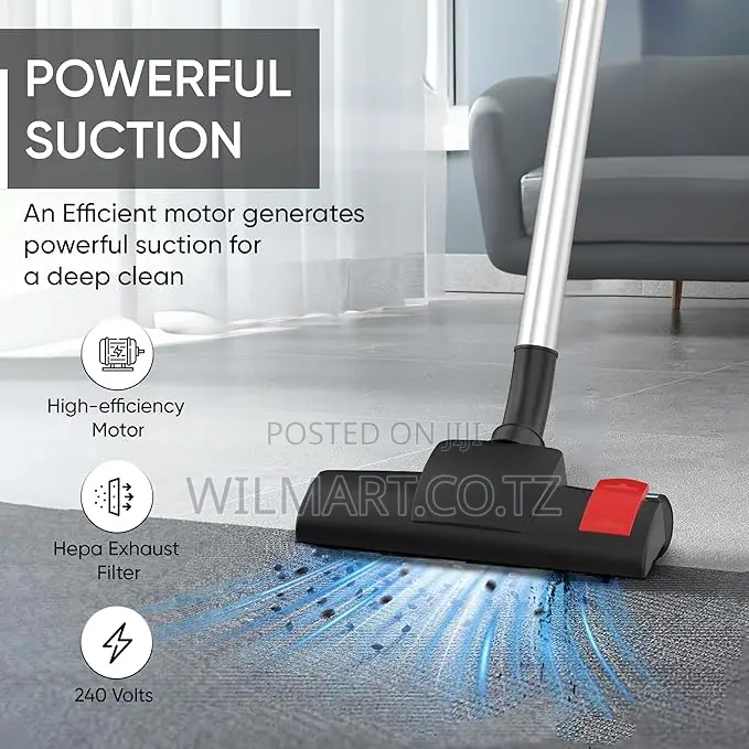 Nikai Vacuum Cleaner 3.5l Carry Handle With Cloth Bag 2000w Nvc9260a1