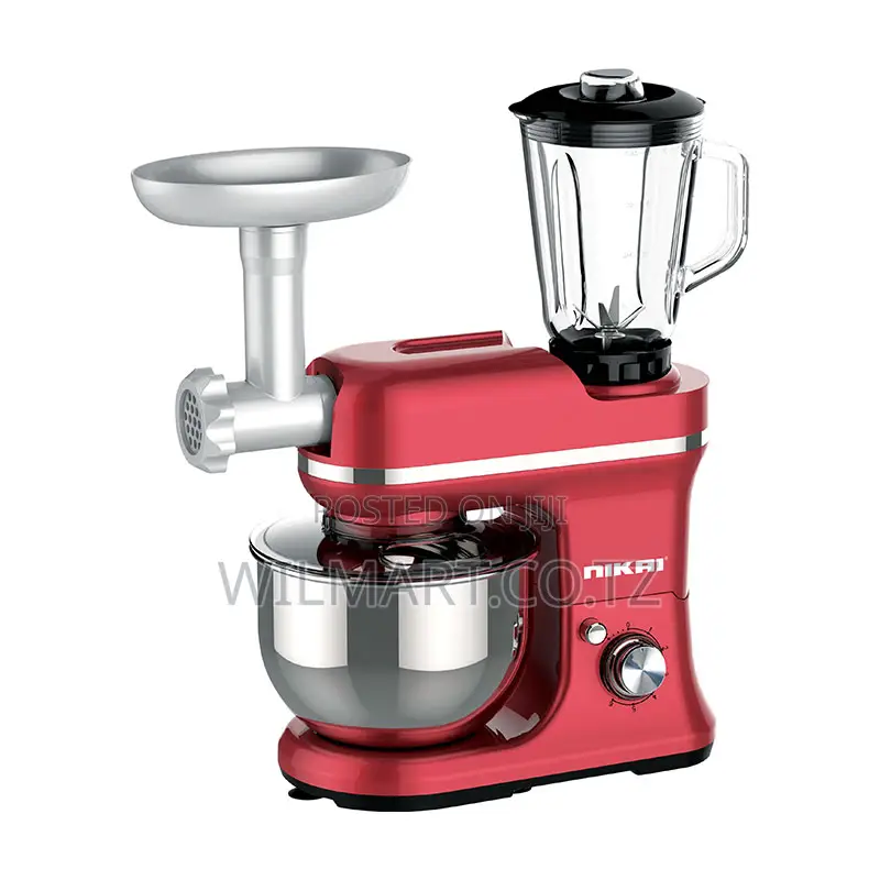 Nikai Kitchen Machine 5l 3 in 1 Blender Mincer and Mixer 1000w Nfp555l
