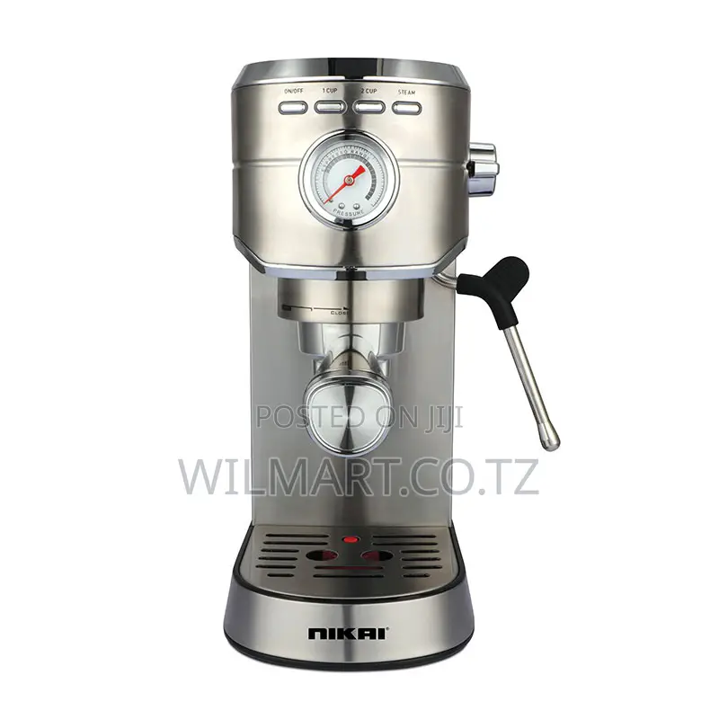 Nikai Coffee Machine 1.2l Water Tank Manual 1450w Nem330a High Pressur