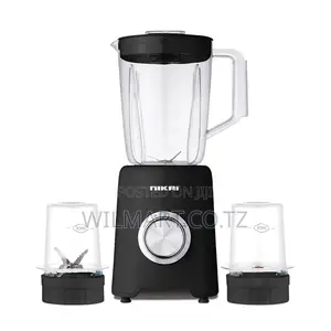 Nikai Blender 1.5l With Dry Grinder 350w Nb2900na1 3 Plastic Jars