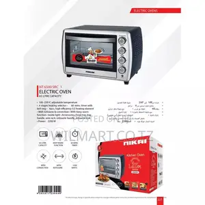 Nikai Oven Electric 65l With Rosting Function 2200w Nt6500src1 60 Mins