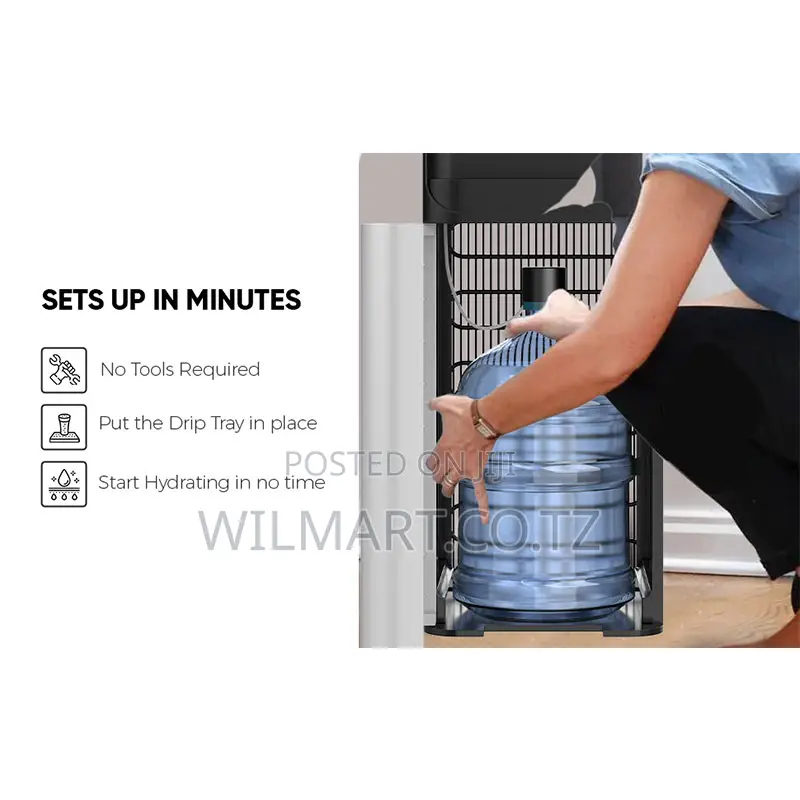 Nikai Water Dispenser 3 Taps Bottom Load With Pump Nwd4000bs 3 Taps