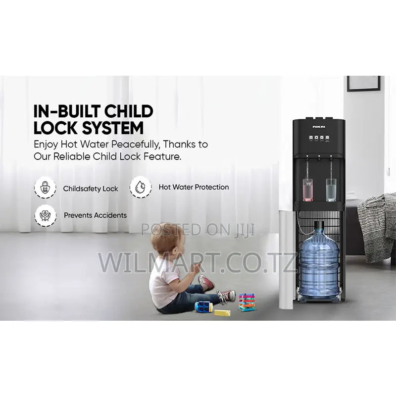 Nikai Water Dispenser 3 Taps Bottom Load With Pump Nwd4000bs 3 Taps