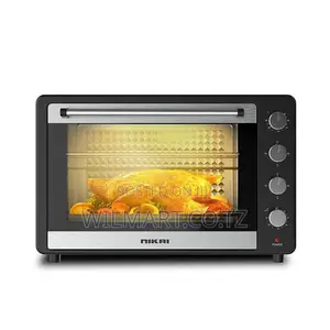 Nikai Oven Electric 75l Rosting 4 Knobs 2200w Nt75rcz 120 Mins Timer