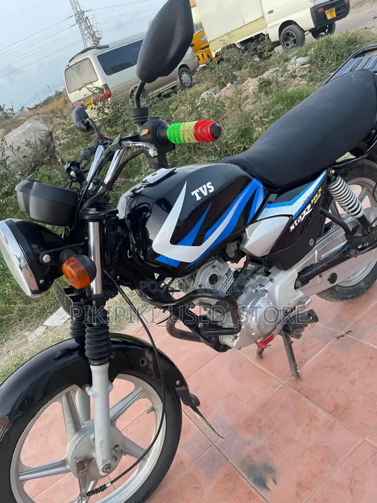 TVS HLX 125 2024 Black