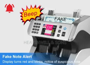 Money Bill Counter With Multilayer Fake Money Detector