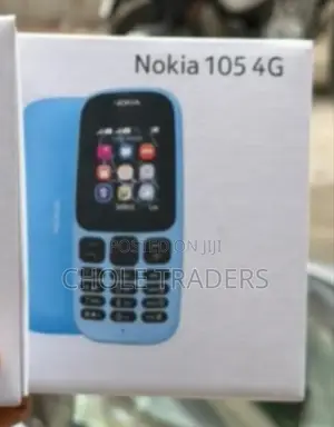 New Nokia 105 4G Black