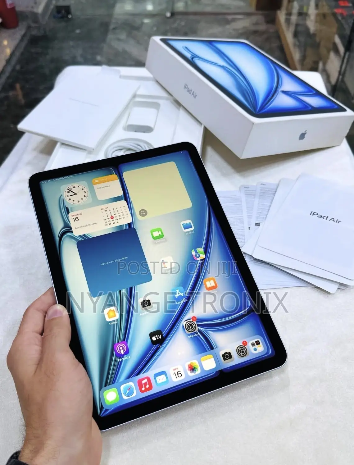New Apple iPad Air 11 (2024) 128 GB Silver