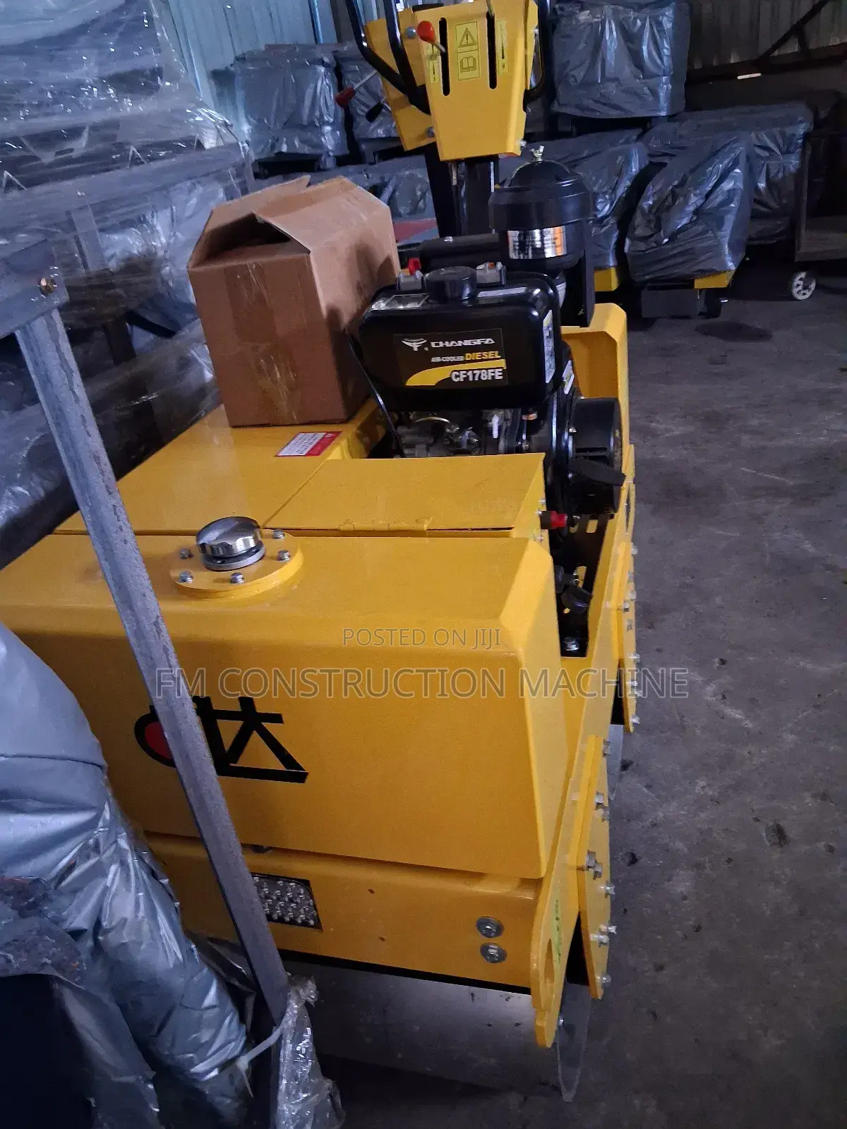 Double Drum Roller Syl 600, Weight 520kg Compact Width 600mm