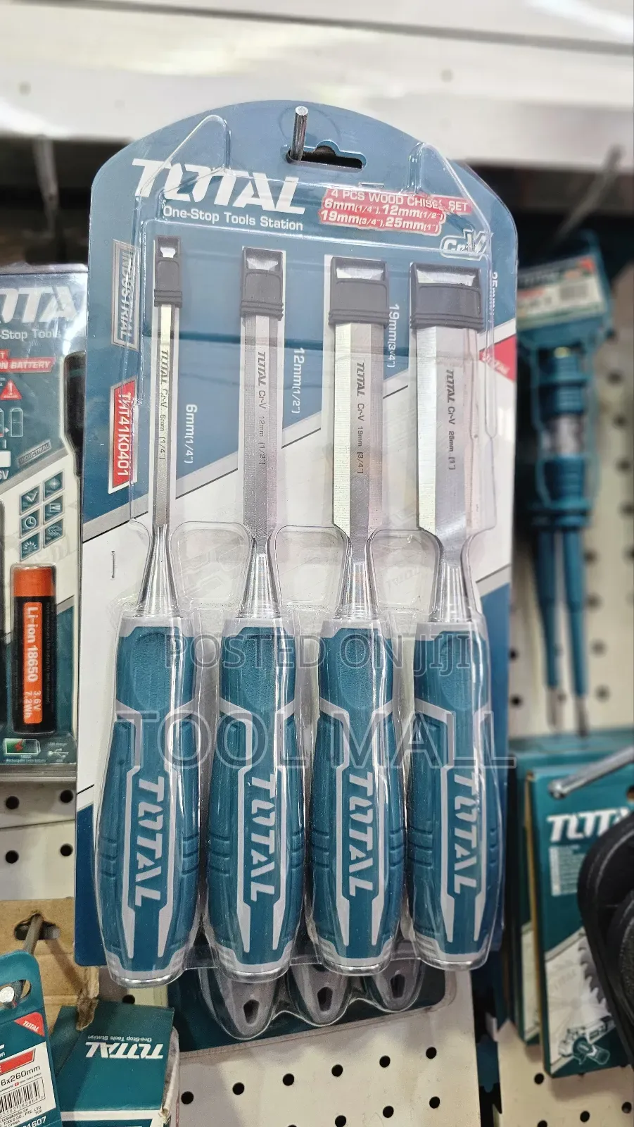 Wood Chisel Set 4pc/Set