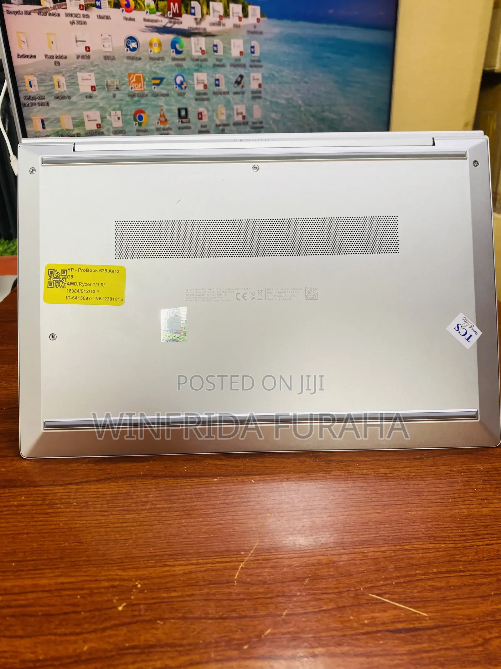 New Laptop HP 630 16GB AMD Ryzen 7 SSD 512GB