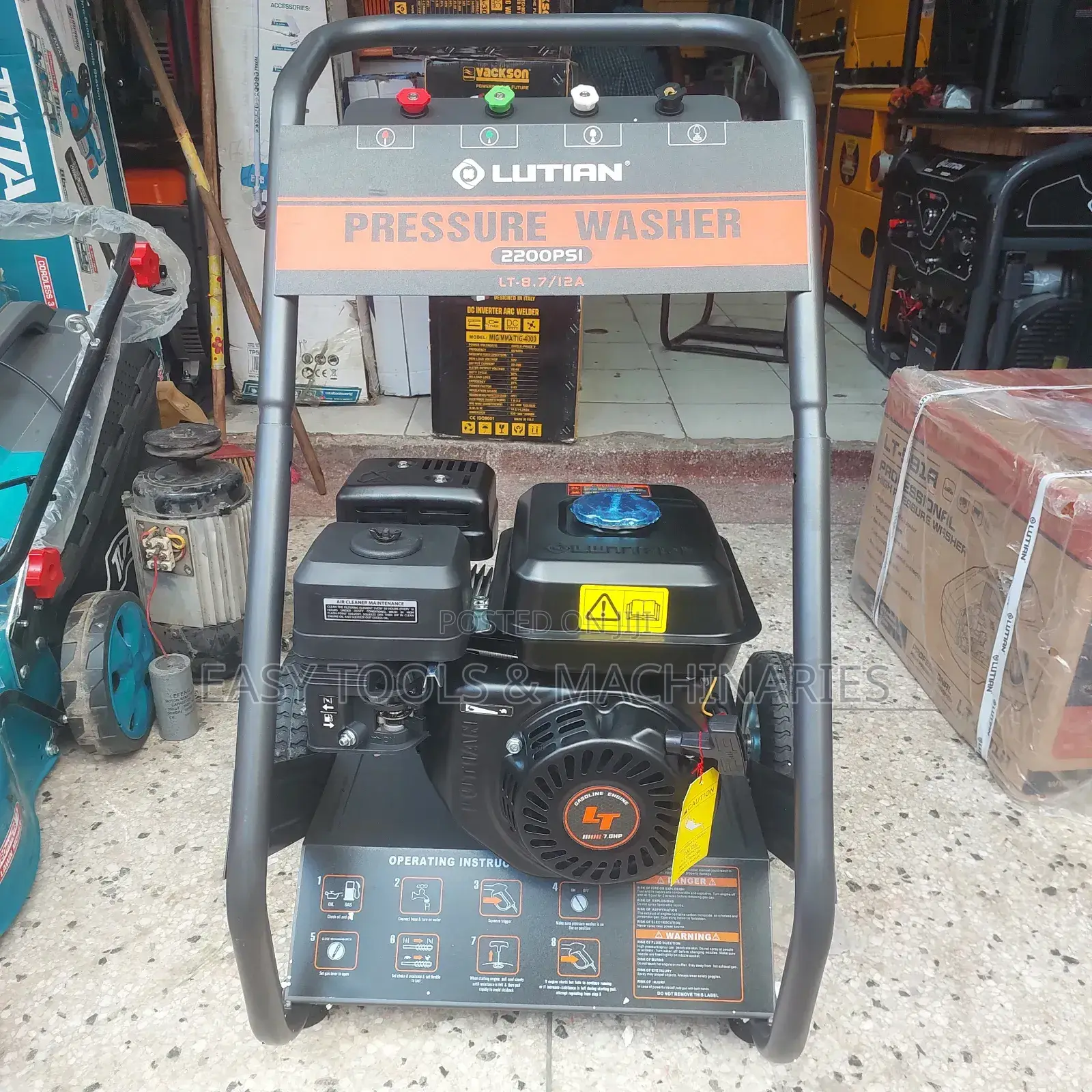 Lutian 2200psi Petrol Car Washer