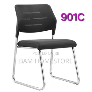 Comfortable Mesh Office Guest Chair - Waiting Room Conference Chair