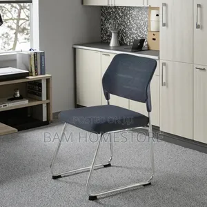 Comfortable Mesh Office Guest Chair - Waiting Room Conference Chair