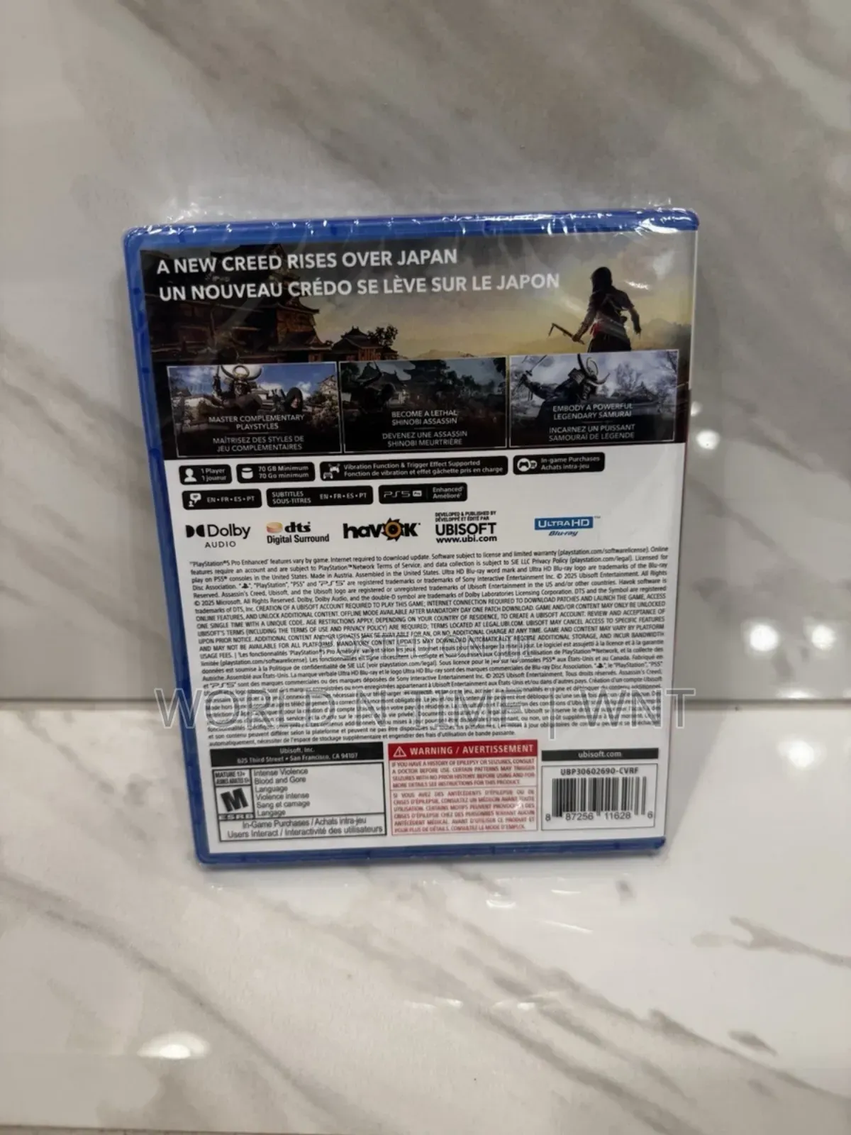 Assassins Creeds Shadows for Ps 5