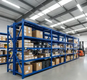 Heavy Duty Metal Shelves (Xs434) Large Warehouse Garage Storage Rack