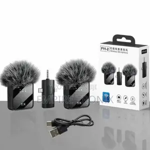 F11-2 Dual Wireless Lavalier Microphone