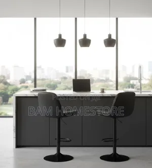 Luxury Swivel Bar Stool - Padded Hydraulic Bar Stools for Home Cafe