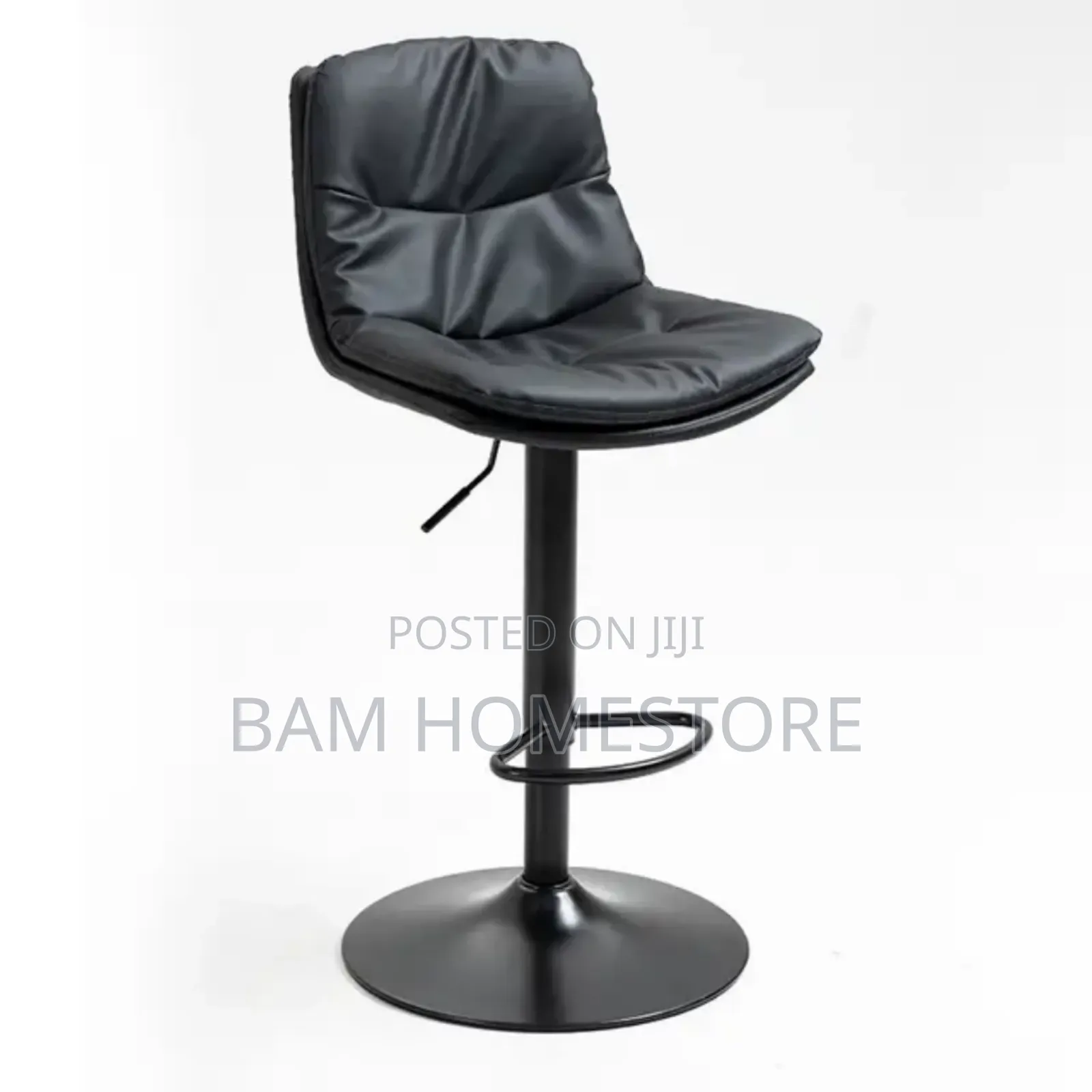 Luxury Swivel Bar Stool - Padded Hydraulic Bar Stools for Home Cafe