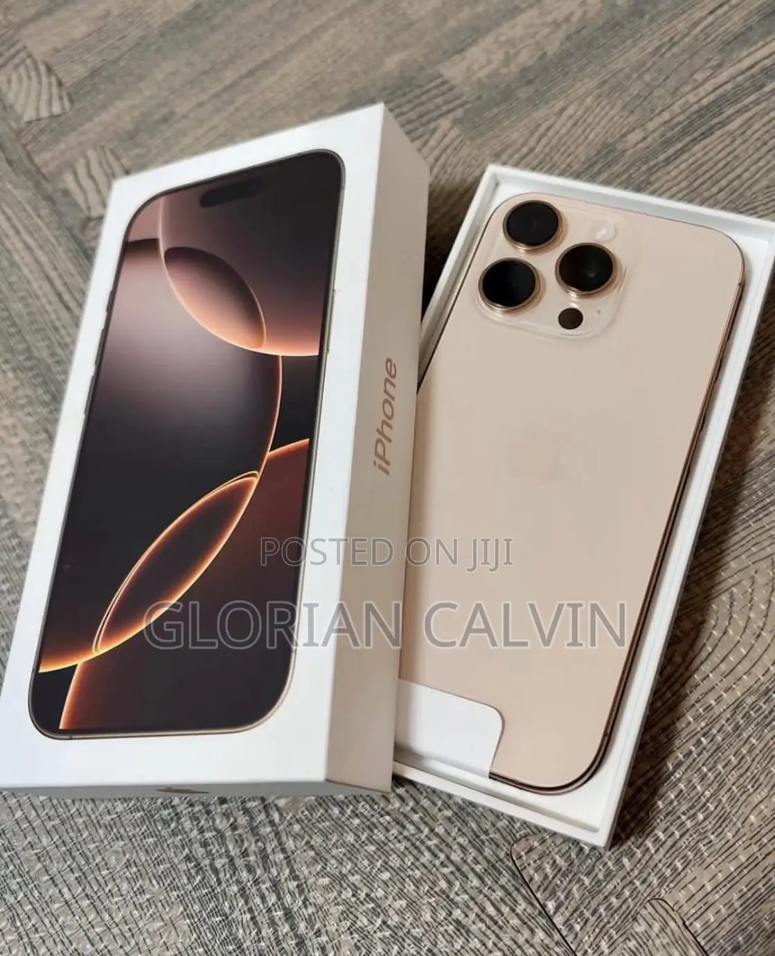 New Apple iPhone 16 Pro Max 256 GB Gold