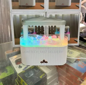 Rain Cloud Humidifier and Aroma Diffuser With Led Lighting