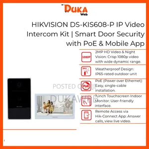 Hikvision Ds-Kis608-P Ip Video Intercom Kit