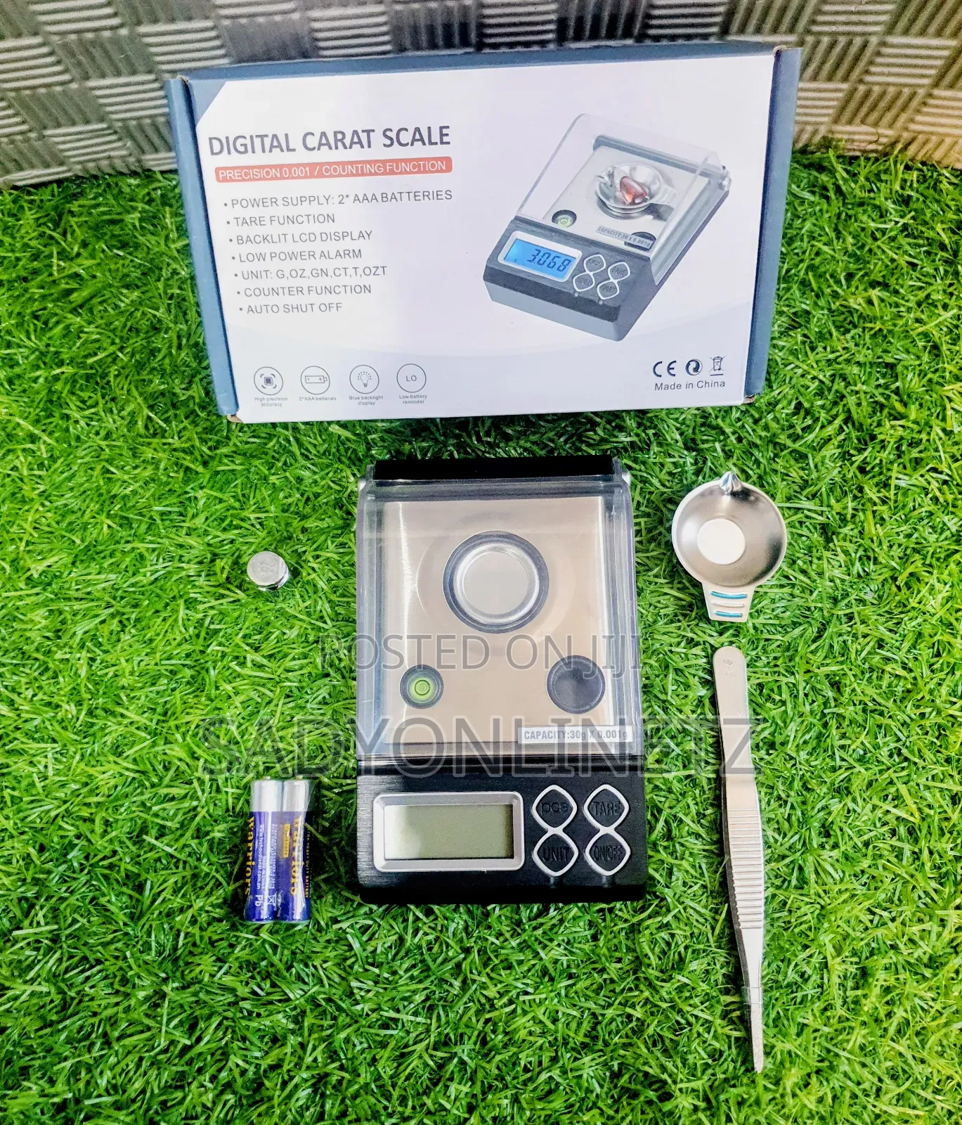 High Professional Digital Carat Scale 0.001g/30g