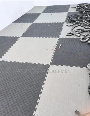 Interlock Gym Floormat Rubber