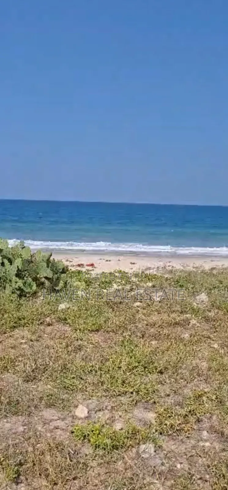 Beach Plot for Sale at Bahari Beach
