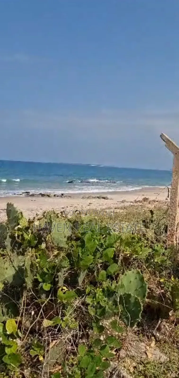 Beach Plot for Sale at Bahari Beach