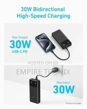 Anker Powercore 20000mah 30w Power Bank A1384h11